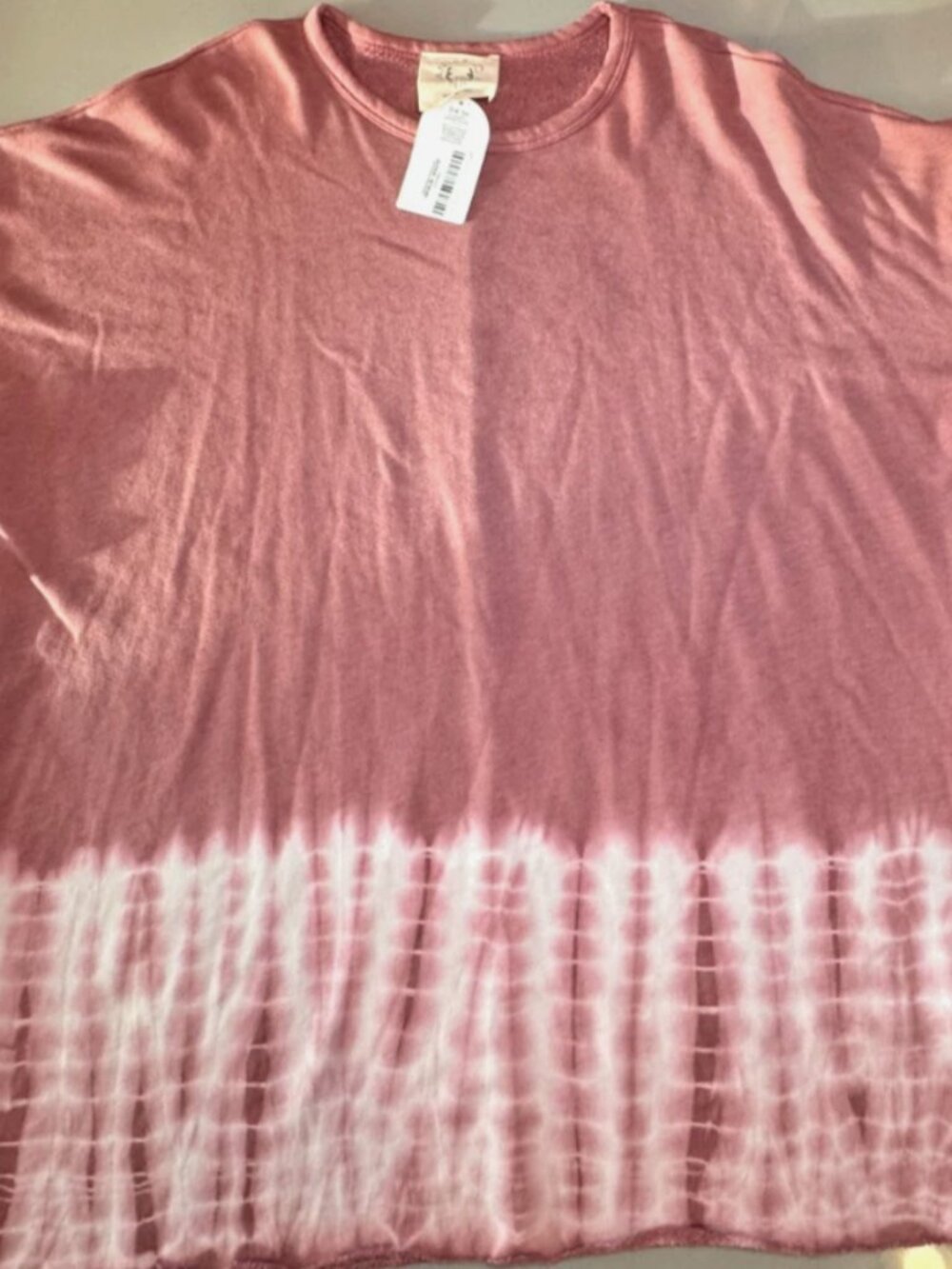 NWT Fantastic Fawn Womens Medium Tie Dye Cozy Tunic